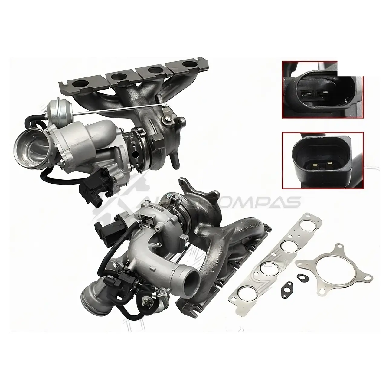 Турбина AUDI A3/Q3/SKODA YETI/OCTAVIA/VW CADDY/TIGUAN/PASSAT 1,8/2,0 TFSI 04-18 SAT N 0C9S4 1440547224 ST06J145713K