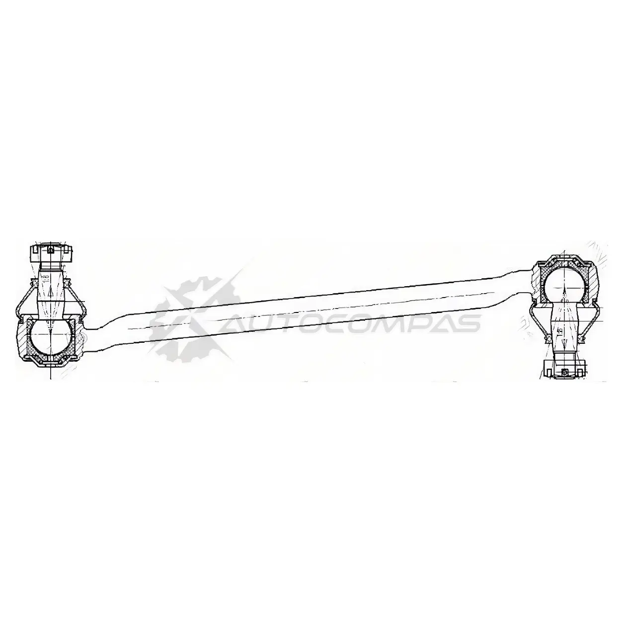 Рулевая тяга NISSAN ATLAS/CONDOR (F23) 92-07 слева SAT RG NW6 1422816184 ST486302T025