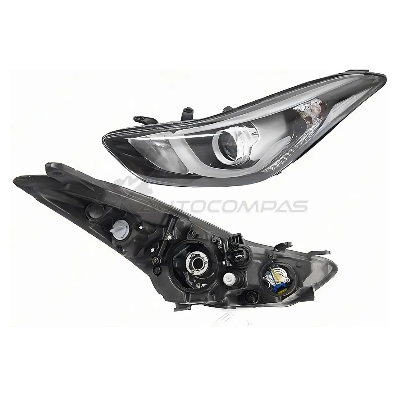 Фара HYUNDAI ELANTRA V 14-16 слева линза, диодная SAT ST2211181LLDEM2 5L AUK 1440521254 изображение 0