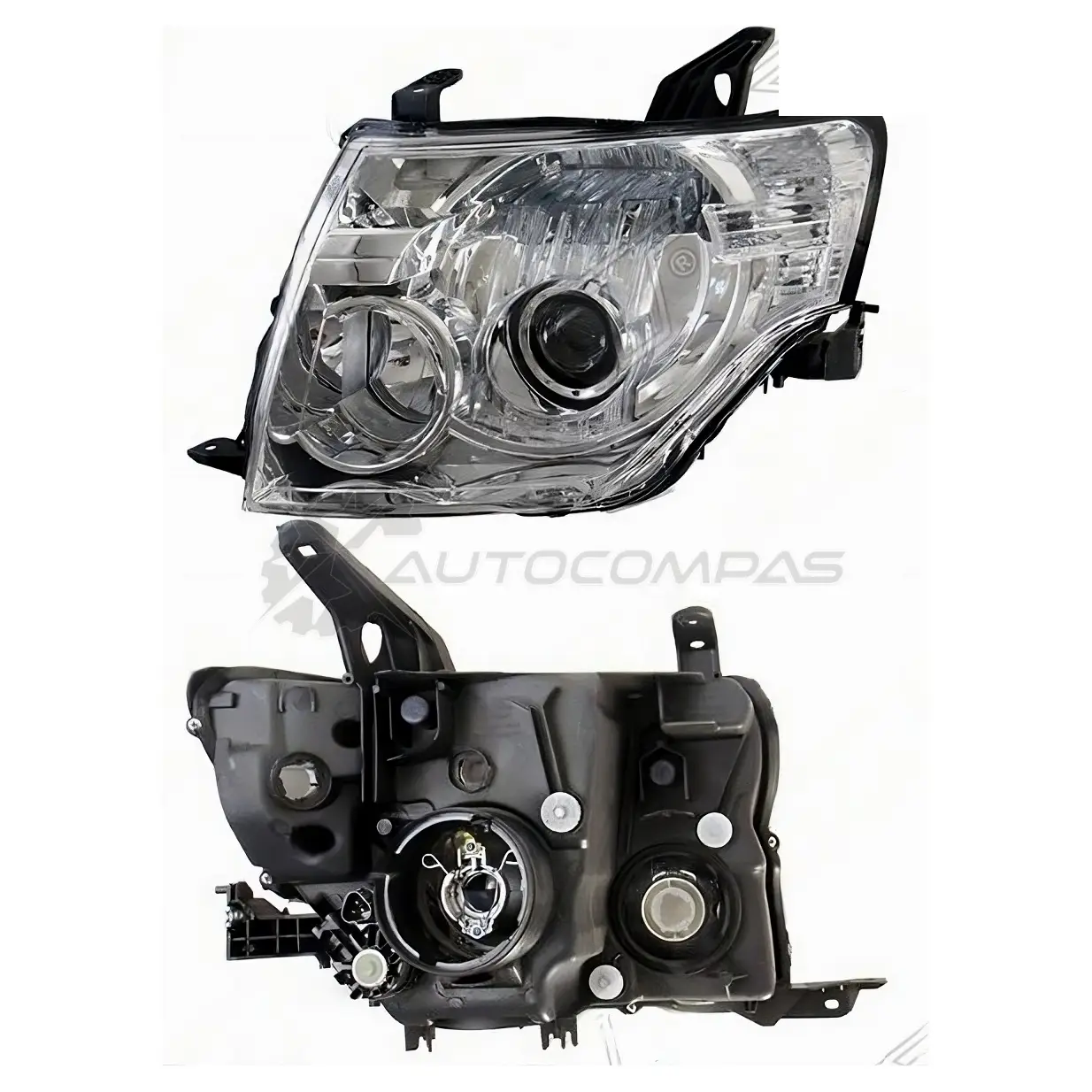 Фара MITSUBISHI PAJERO 06- слева под ксенон, с электрокорректором SAT Q7 ASQ3 ST2141186L 1422813368