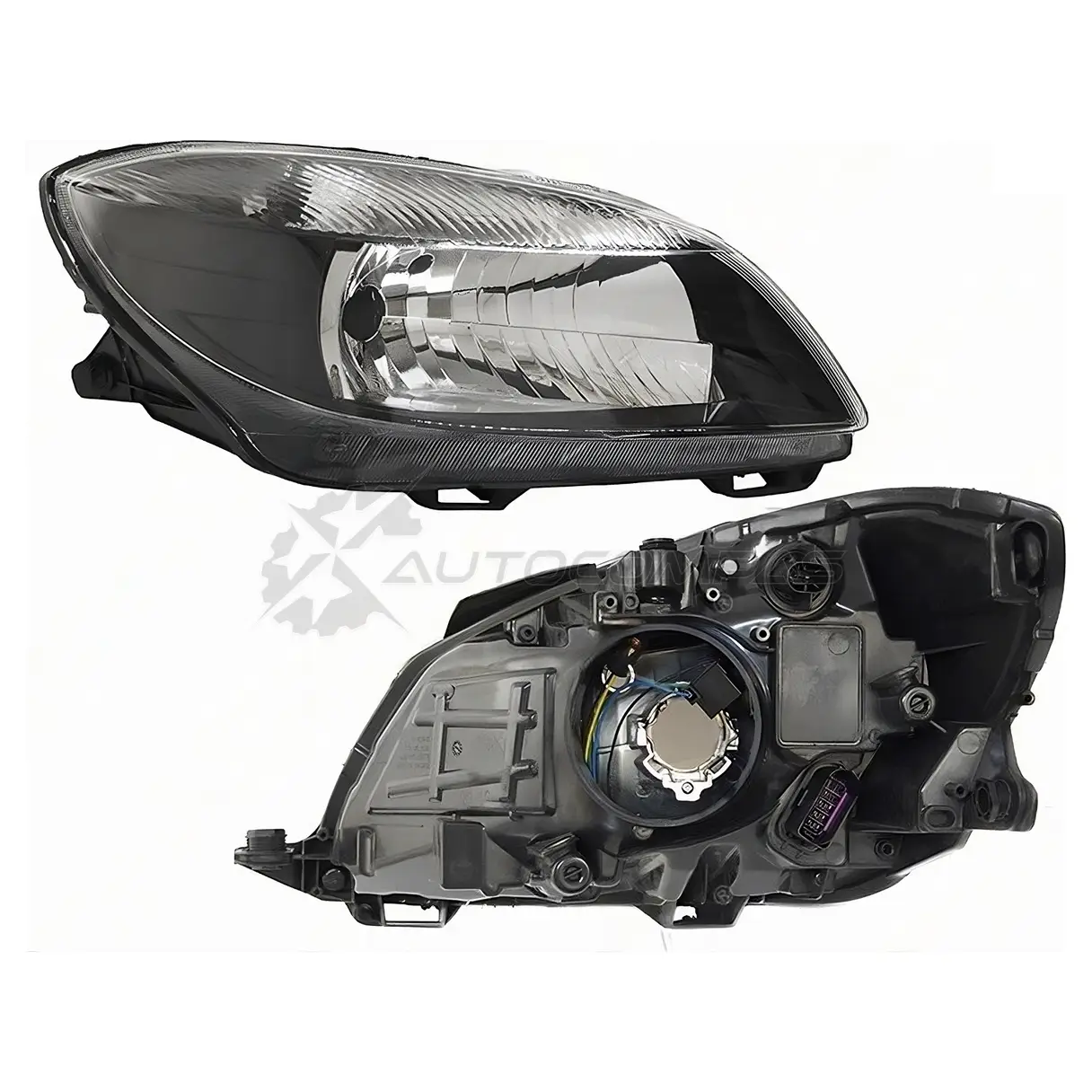 Фара SKODA FABIA/ROOMSTER 10-14 справа черная SAT TKB T5IC 1440546165 ST6651121R