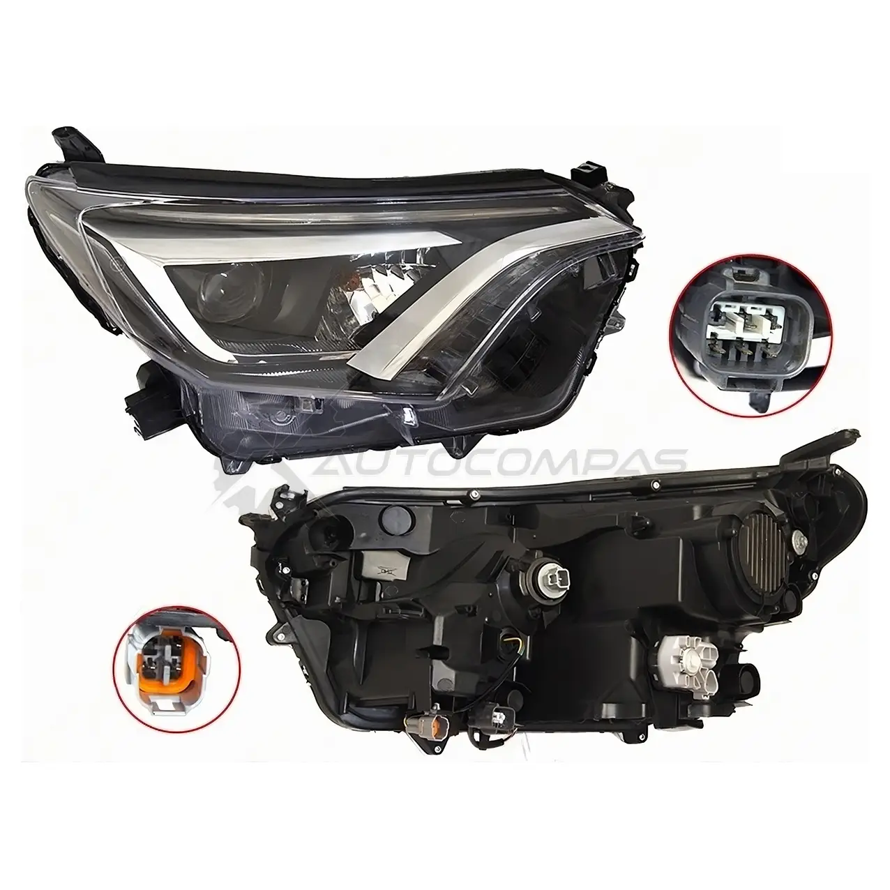 Фара Toyota RAV4 15-19 справа LED, с электрокорректором SAT AMQV 81I ST21211RVR 1422830975