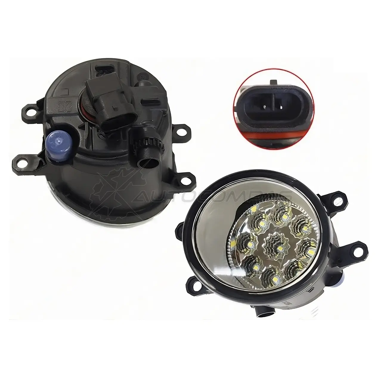 Фара противотуманная AVENSIS/COROLLA/VITZ/RAV/RACTIS//IST 05-/PREMIO/ALLION 07-/CAMRY 06- слева диодная SAT WSZME R 1440518858 ST2122052DL