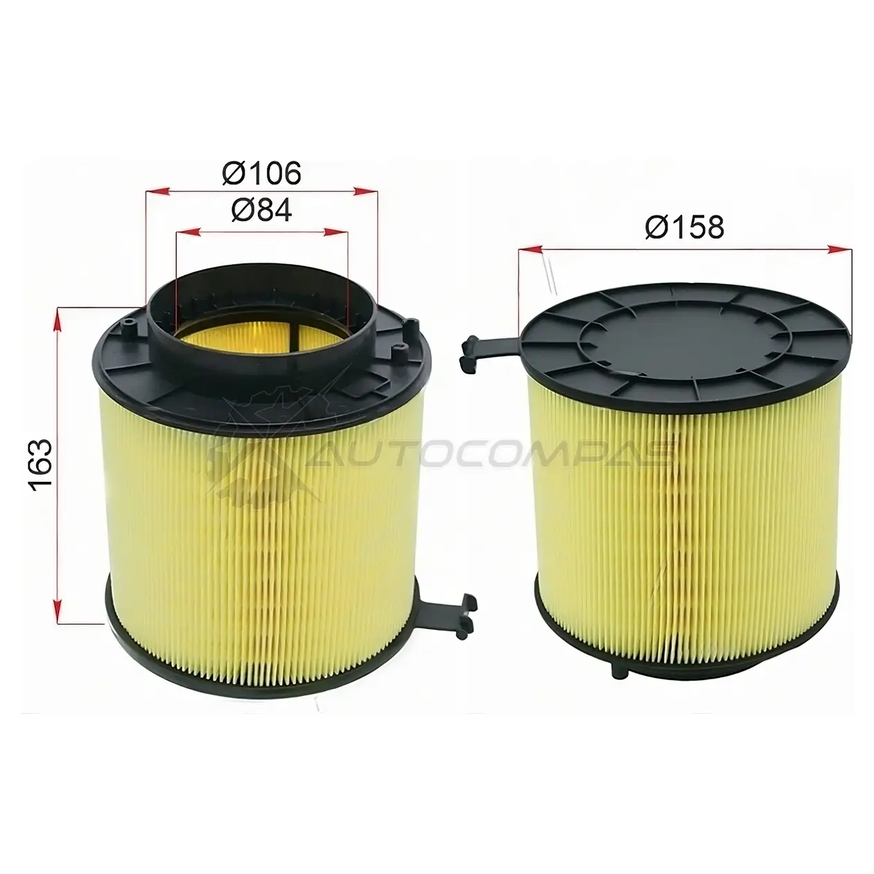Воздушный фильтр AUDI Q5 08-17/A5/S5 07-16/A4/S4 07-14 SAT 1440547384 GG DT2 ST8K0133843D