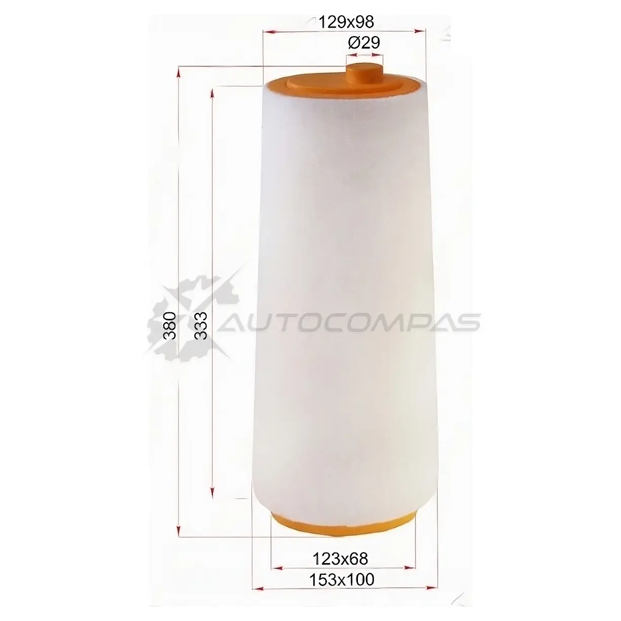 Воздушный фильтр BMW 3-SERIES E46/E90 318d/320d 98-13/5-SERIES E39/E60 520d 00-10 SAT 7 40F17 1440512224 ST13712246997