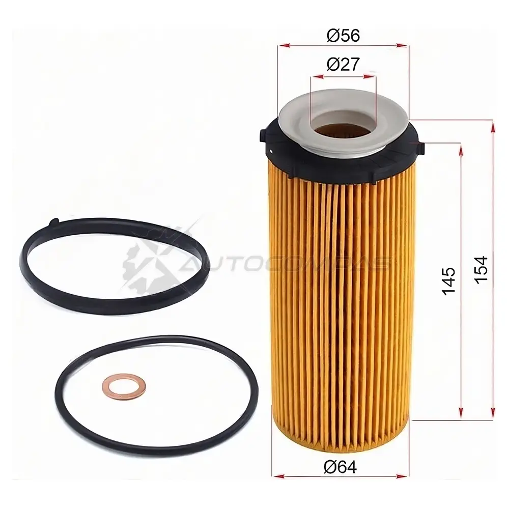 Масляный фильтр (картридж) BMW X5 E70 N57 06-13/X6 E71 10-14/5-SERIES F10/F11/F07 N57 10-16/7-SERIES SAT 2DSDW W 1440512459 ST11427808443