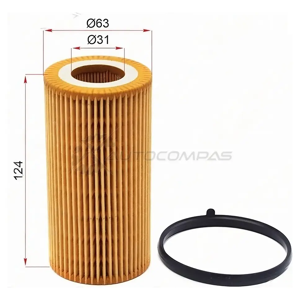 Масляный фильтр (картридж) VW PASSAT B6 2.0 05-09/AUDI A4 2.0 04-08/A6 2.0 TFSI 05-11 SAT 1440516757 ST06D115562 7E3 LSZ
