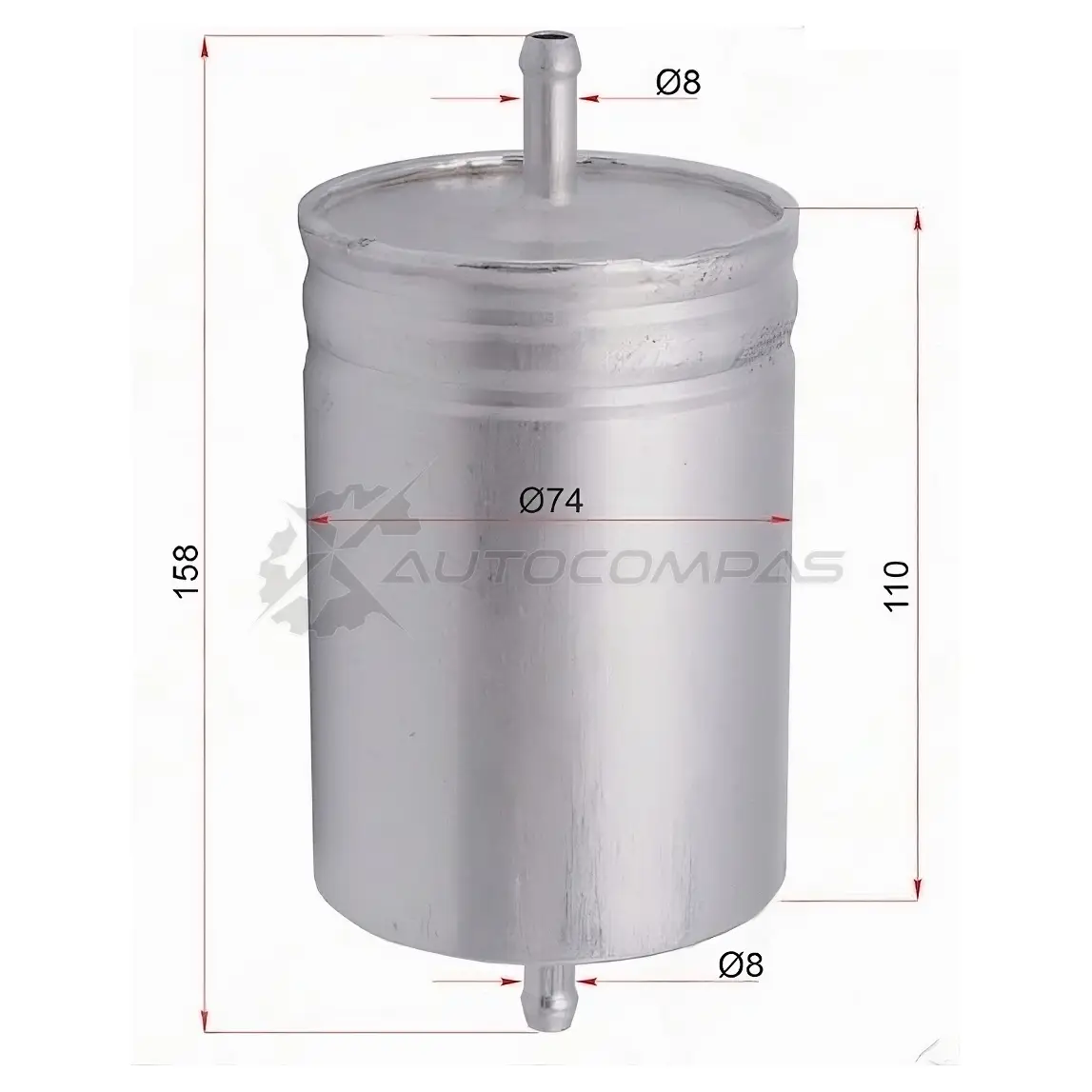 Топивный фильтр MERCEDES C-CLASS W202 94-00/E-CLASS W124/W210 95-00/S-CLASS W140 94-98 SAT R 0T8YB 1440529748 STA0024772701