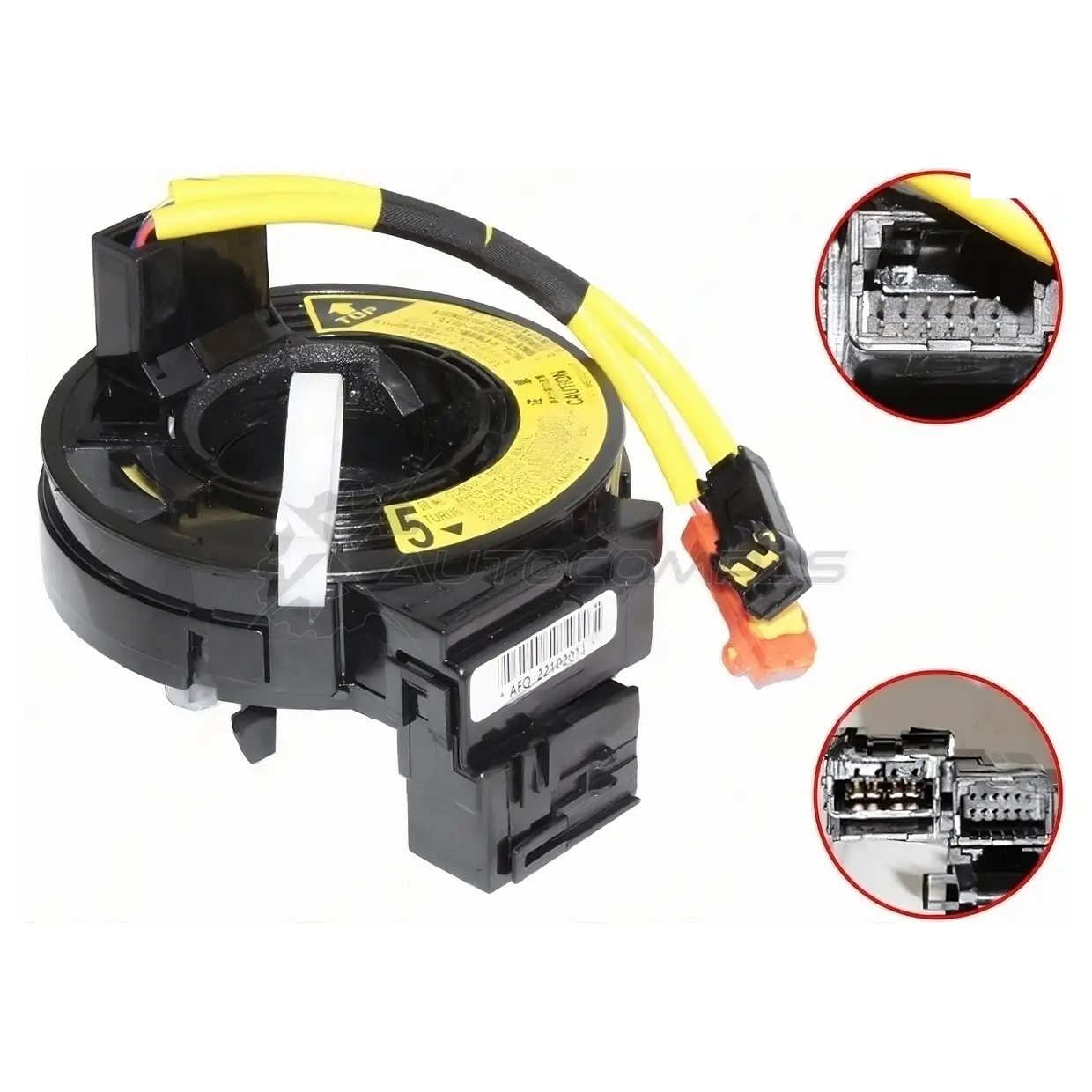 Шлейф подрулевой, витая пружина, кольцо срс Toyota COROLLA 00-07 LHD SAT PN J4H ST1290034 1440991364
