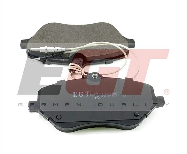 Тормозные колодки дисковые, комплект EGT QJ3IP 9X 321115iEGT 1439893967