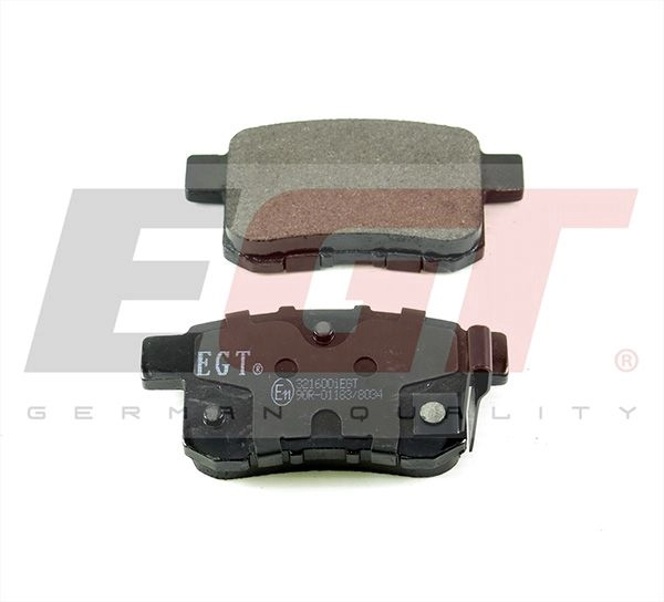 Тормозные колодки дисковые, комплект EGT 7T ZJB 1439894322 321600iEGT
