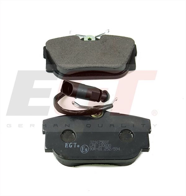 Тормозные колодки дисковые, комплект EGT 321675EGT FYCB X1 1439894450