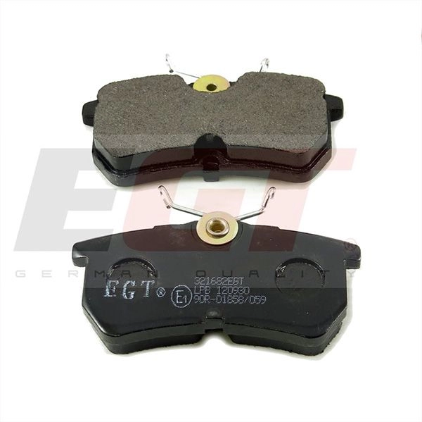Тормозные колодки дисковые, комплект EGT 1439894462 321682EGT CZE UV