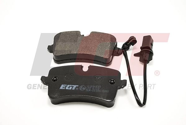 Тормозные колодки дисковые, комплект EGT L UI6P6 1439895006 322099EGT