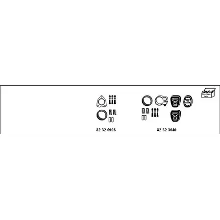 Система выпуска ОГ HJS GEI1 3L VXKW47N 1201065 MT-Fi40
