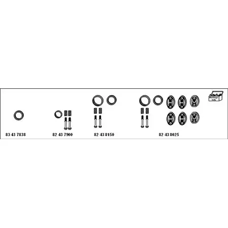 Система выпуска ОГ HJS MT-Hon27 6 A99IM K73N5 1201147