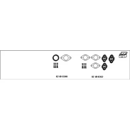 Система выпуска ОГ HJS MT-Hyu11 R9 DHORV IWX5V 1201197