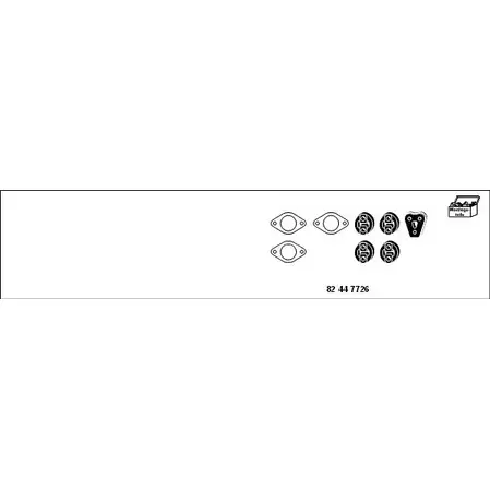 Система выпуска ОГ HJS G3EMRQJ MT-Kia40 1E3V O 1201261