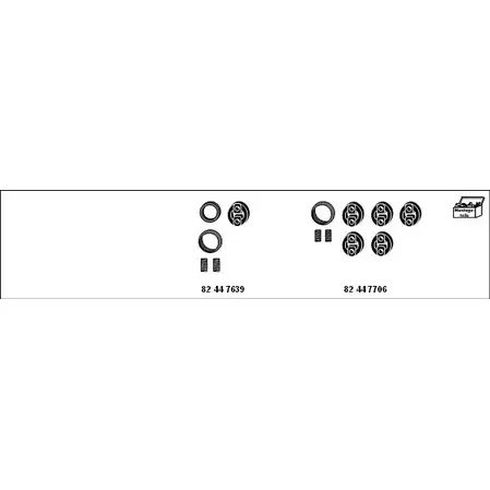 Система выпуска ОГ HJS MT-MA84 RP348T7 YZ74 B 1201365