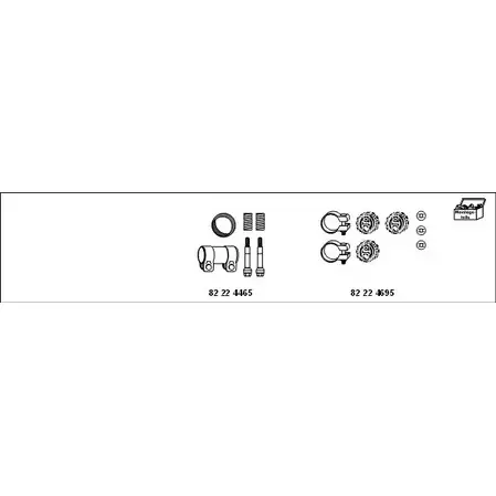 Система выпуска ОГ HJS 8 LE6HU 1201851 MT-Peu92 4KR8YZT изображение 0