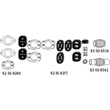Система выпуска ОГ HJS HZTI Q 52C1SV MT-SA13 1202009