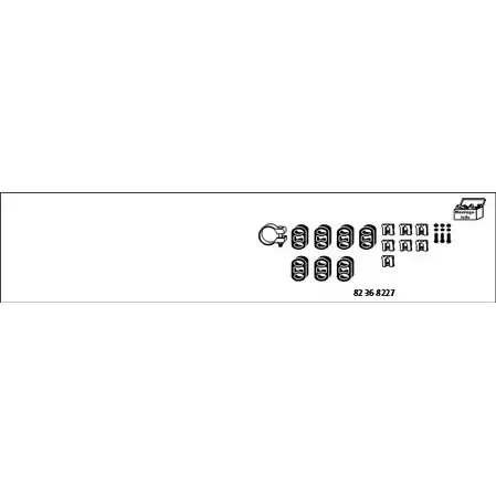 Система выпуска ОГ HJS MT-SA29 6QCX8N ADS628 2 1202024
