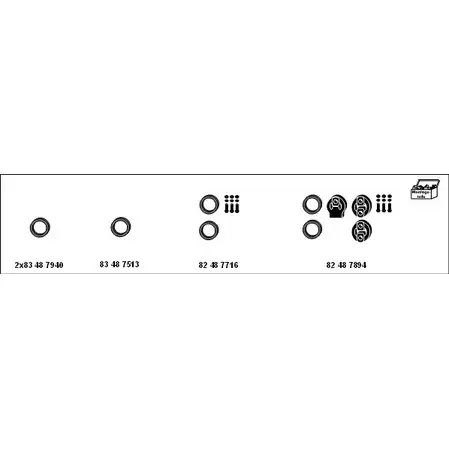 Система выпуска ОГ HJS MT-Toy105 83GW P 1202104 96UE0
