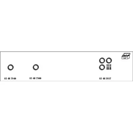 Система выпуска ОГ HJS 2N3 60 R432Z 1202148 MT-Toy21