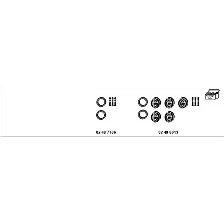 Система выпуска ОГ HJS 1202162 MT-Toy34 L 2FAU NF5HI