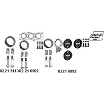 Система выпуска ОГ HJS JU 13K MT-Toy5 1202178 EV42TN