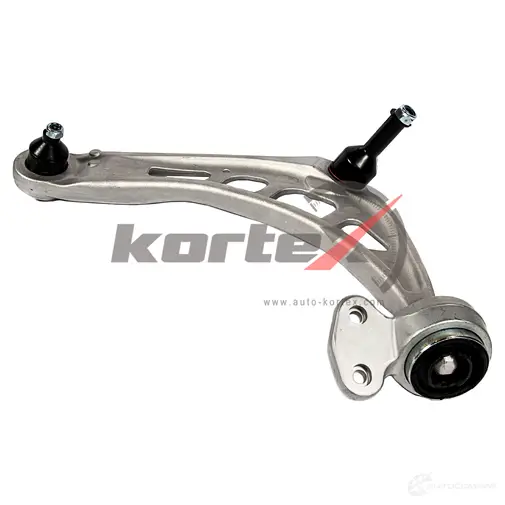 Рычаг BMW E46 пер.подв.нижн.лев.(с сайлентблоком и кронштейном) KORTEX XY 82J 1440621070 KSL5130