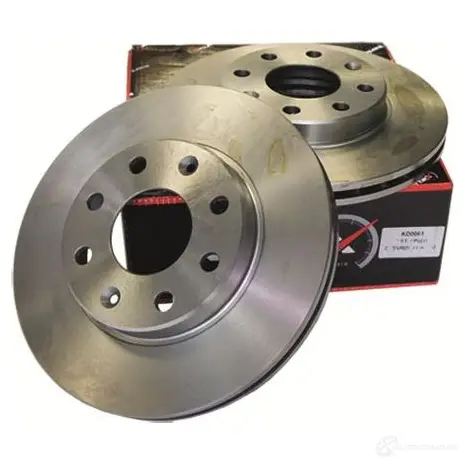 Тормозной диск CHEVROLET AVEO 03- перед.вент.(d=236mm)(замена на KD0115) KORTEX X GTS7N KD0061 1440616165 изображение 0