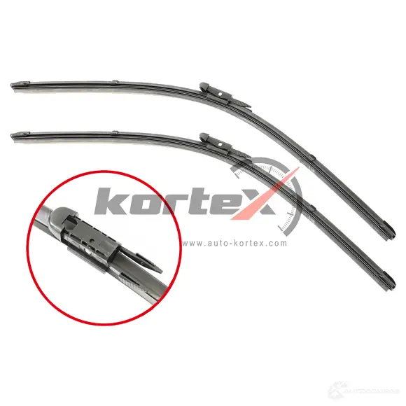 Щетка стеклоочистителя FORD MONDEO V 14- (680/680) к-т. KORTEX 9HOH 6HV 1440623867 KP142