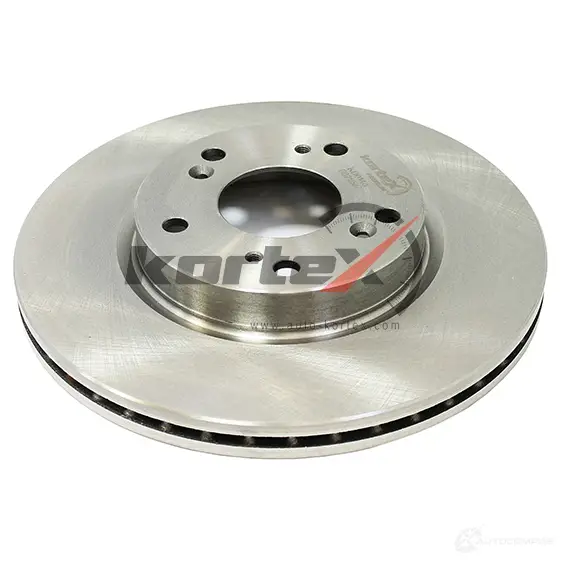 Тормозной диск HONDA CIVIC VIII 05- перед.вент.(d=282mm) KORTEX 1440616252 W4MO W6 KD0143 изображение 0