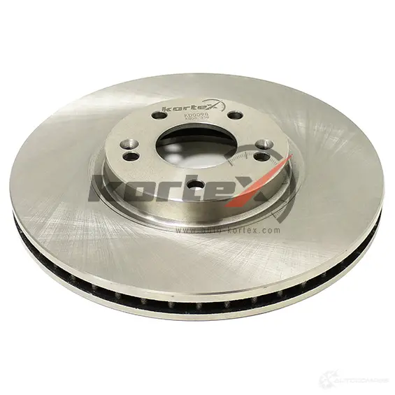 Тормозной диск HYUNDAI SANTA FE (CM)/(DM)/KIA SORENTO (XM) 09- перед.вент.(d=321mm) KORTEX KD0098 6LYHT 6R 1440616285 изображение 0