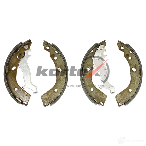Колодки барабанные HYUNDAI GETZ d=180mm (без ABS)(пр-во КОРЕЯ) KORTEX O2 YD2X 1440616838 KS012