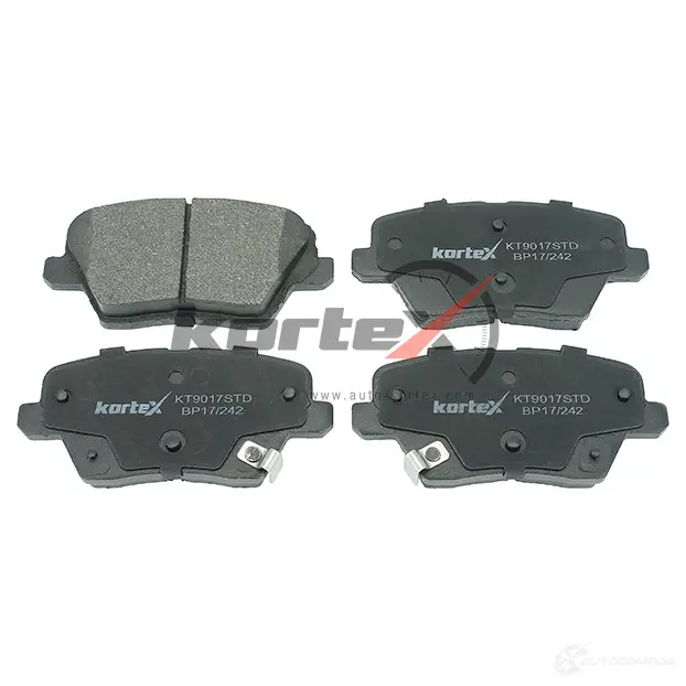 Колодки торм. KIA CEED 18-/HYUNDAI i30 17- зад.к-т KORTEX D MHN7AZ KT9017STD 1440617167