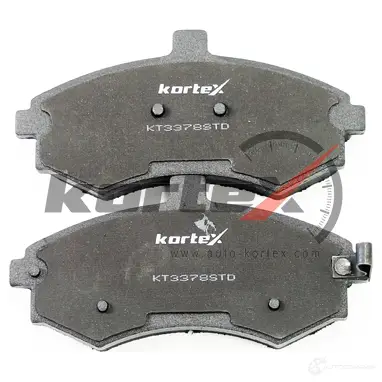 Колодки торм. HYUNDAI ELANTRA (XD) 00-/MATRIX 01-/KIA CERATO 03- перед.к-т KORTEX 1440617105 P0 NS4O KT3378STD изображение 0