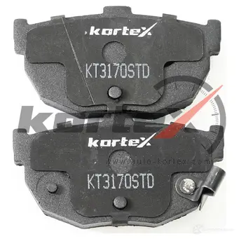 Колодки торм. HYUNDAI ELANTRA (XD) 00-/COUPE 02-/KIA CERATO 03- задниек-т KORTEX Z 623DM5 1440617103 KT3170STD