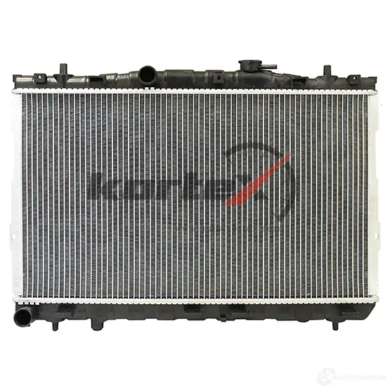 Радиатор HYUNDAI ELANTRA 1.6/1.8 МКПП 00- KORTEX KRD1041 SR EXKN 1440619806