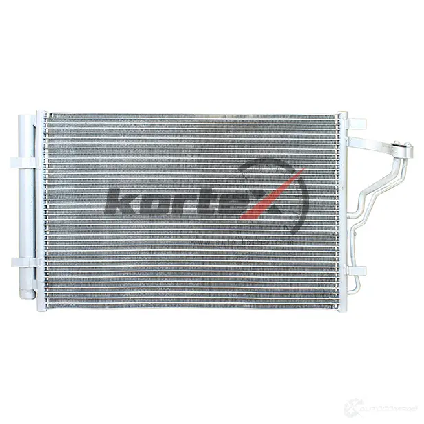 Радиатор кондиционера HYUNDAI ELANTRA 15- с ресивером KORTEX QE07 A4 1440620006 KRD2029 изображение 0