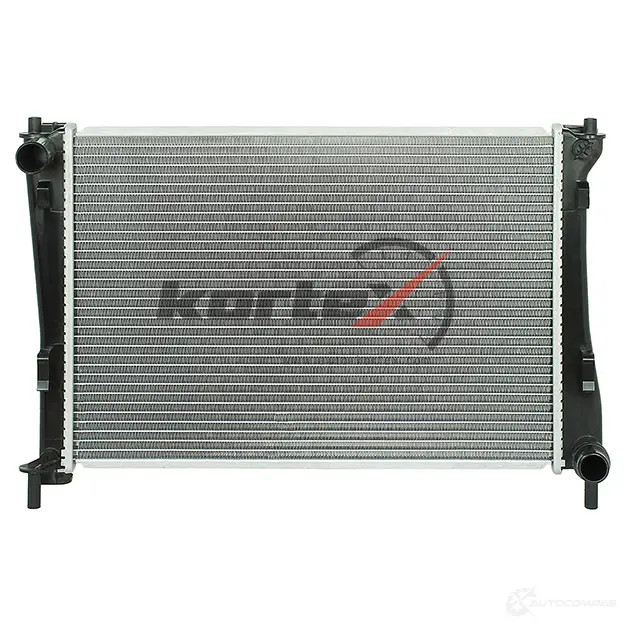 Радиатор FORD FIESTA/FUSION/MAZDA 2 МКПП +/-AC KORTEX X EFCY 1440619795 KRD1030