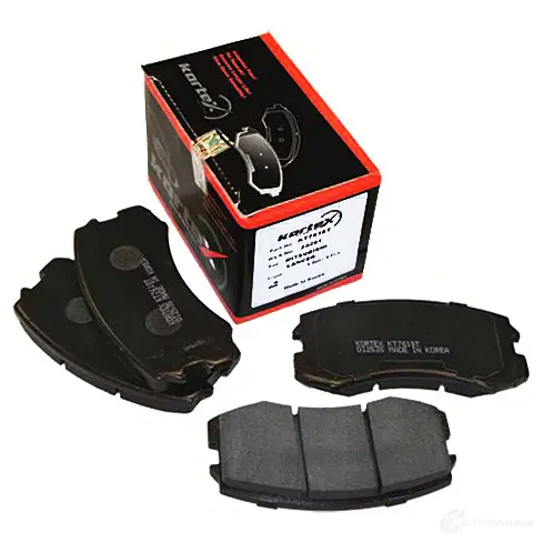 Колодки торм. MITSUBISHI LANCER 99-03 перед. к-т(пр-во КОРЕЯ) KORTEX 1440617283 6E BHRU KT7618T