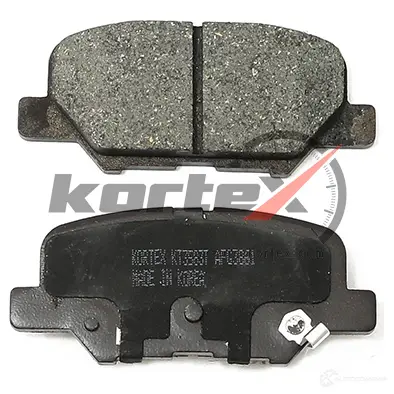 Колодки торм. MAZDA 6/MITSUBISHI ASX/OUTLANDER/CITROEN C4 AIRCROSS 12- зад.к-т(пр-во КОРЕЯ) KORTEX 37Y1 BP 1440617238 KT3583T изображение 0