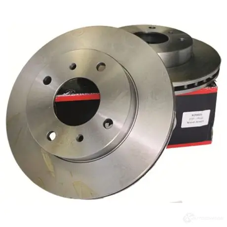 Тормозной диск NISSAN ALMERA N16/PRIMERA P11 -99(-ABS) перед.вент.(d=257mm) KORTEX KD0009 MP 4I1Q 1440616449 изображение 0