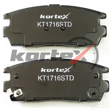 Колодки торм. CHEVROLET CAPTIVA 06-/OPEL ANTARA 06- задн.к-т KORTEX 1440616988 KT1716STD 2WI CUS изображение 0