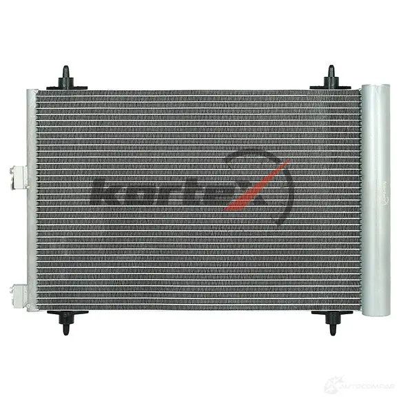Радиатор кондиционера с ресивером Peugeot/Citroen 307 (00-)/C4 (04-) (LRAC 20GK) KORTEX J2QZAL H 1440620126 KRD2191 изображение 0