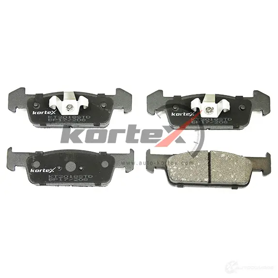 Колодки торм. RENAULT LOGAN/SANDERO 12- пер.к-т KORTEX KT2018STD 1440617343 I 9WXFO5 изображение 0