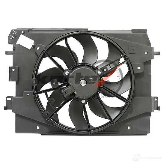 Вентилятор радиатора RENAULT LOGAN II 12- A/C+/LADA VESTA 15- (с кожухом) KORTEX XWZA 1HV 1440615540 KFD076