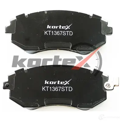 Колодки торм. SUBARU FORESTER 02-/IMPREZA 01-/LEGACY 03-/OUTBACK 03- перед.к-т KORTEX F37 W19E KT1367STD 1440617364 изображение 0